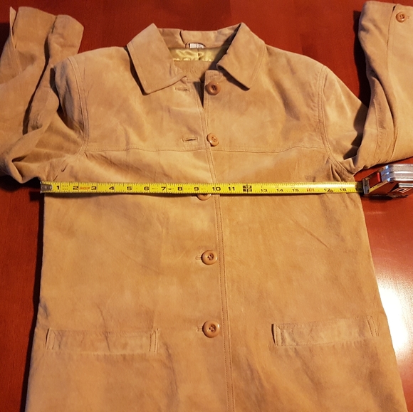 Nuage CGC collection leather blazer EUC - Picture 11 of 12